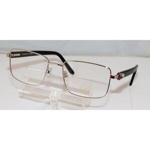 New Zellini Lunettes ZL 1309 C2 Rectangle 23K White Gold Plated Eyeglasses